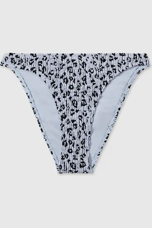GOOD AMERICAN Bikinibroekje met textuur en luipaardprint2 XS / XS