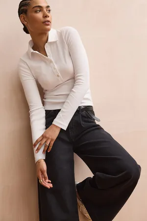 Next Ribbed Jersey Long Sleeve 100% Cotton Shirt44