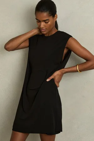 Reiss Chelsea Corset Jersey Mini Dress40