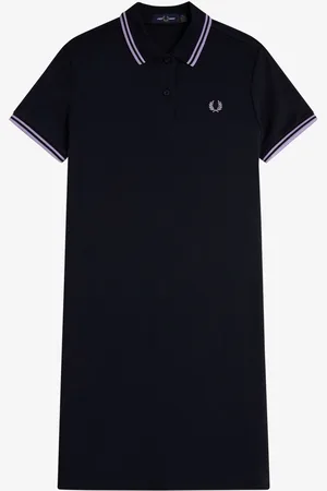 Fred Perry Navy Twin Tipped 100% Cotton Polo Dress38