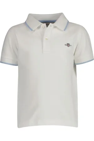 GANT Striped Pique 100% Cotton Polo Shirt24 maanden (92 cm)