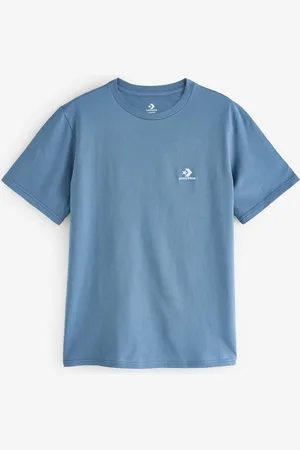 Converse Star Chevron Embroidered 100% Cotton T-ShirtSmall