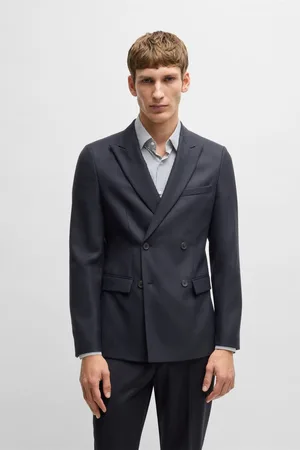HUGO BOSS Slim Fit Micro Pattern Stretch Jacket34