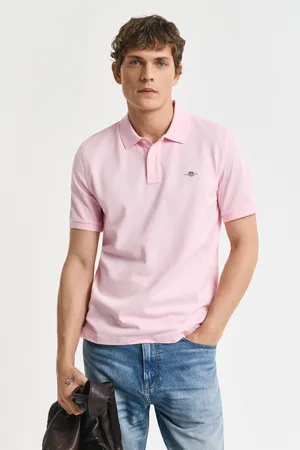 GANT Regular Short Sleeve Shield Logo Pique 100% Cotton Polo Shirtlarge