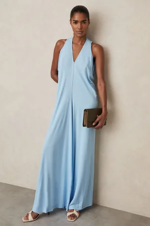 Reiss Delia Jersey Maxi Dress38