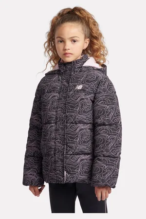 New Balance Girls AOP Puffer Coat15