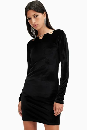 AllSaints AllSaints Regina Velvet Dress38