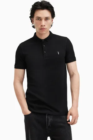AllSaints Allsaints Reform poloshirt met korte mouwenS