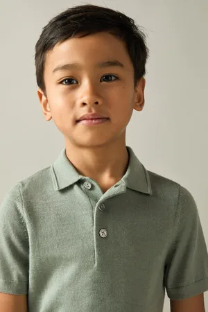 Reiss Manor Merino Polo Shirt128134cm