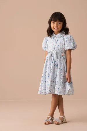 Angel & Rocket Danni Printed 100% Cotton Shirt Dress4 Jaar (104cm)
