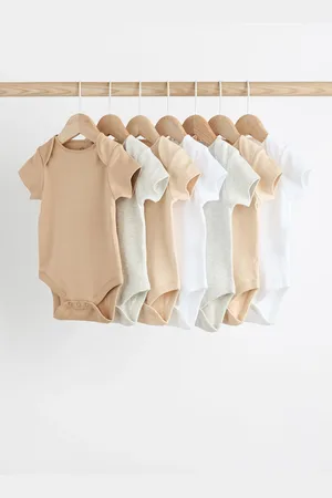 Next 100% katoenen babyrompertjes verpakking van 5Eerste maat (50cm)