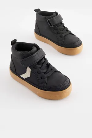 Next Schoenen met klittenbandsluiting, elastische veters en zigzagdetailEU 21 (UK 4.5)