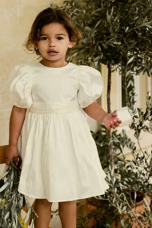 Next Flower Girl Taffeta Bow Dress (3mths-8yrs)4