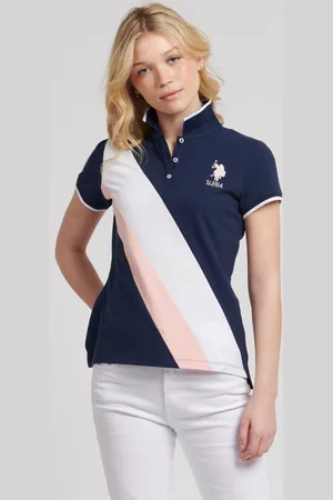 U.S. Polo Assn. U. S. Polo Assn. Womens Player 3 Sash Polo ShirtS