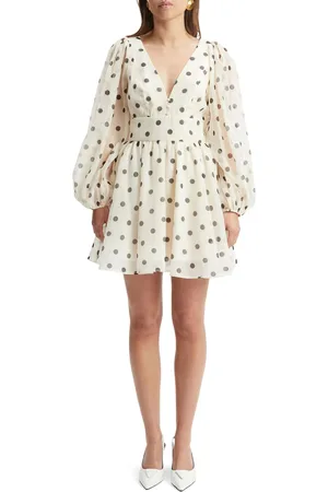 Bardot Eva Polka Dot Mini Dress44