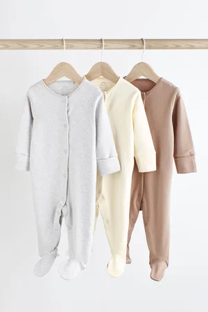 Next Verpakking van 3 babypyjama