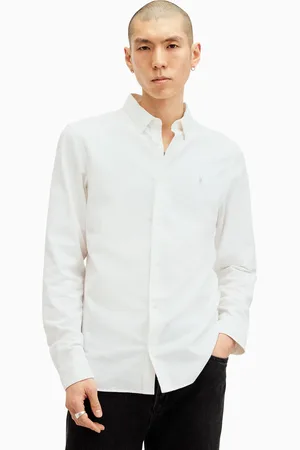 AllSaints AllSaints Lovell Long Sleeve 100% Organic Cotton ShirtXL