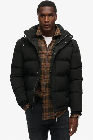 Superdry Everest Short Hooded Puffer JacketM