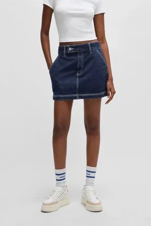 HUGO BOSS 100% Cotton Denim SkirtS