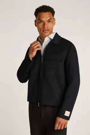 Calvin Klein Regular Fit Zip Wool JacketM