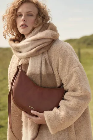 Barbour Laire leren sling schoudertasEén