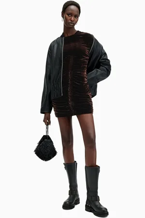 AllSaints AllSaints Eris Velvet Dress36