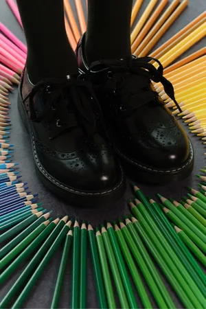 Start Rite Start-Rite Black Leather Wide Fit School ShoesEU 35 (UK 2.5)
