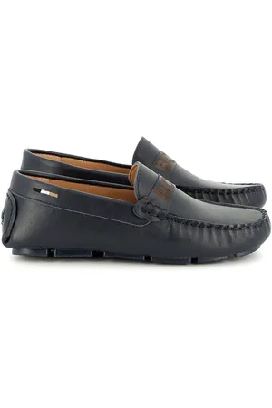 HUGO BOSS Logo Moccasin Loafersuk125eu31