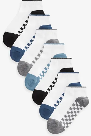 Next 7 paar katoenrijke sneakersokkenUK 12.5