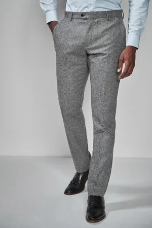Next Slim fit Donegal pantalon van wolmix38W x 33L (UK 38 L)