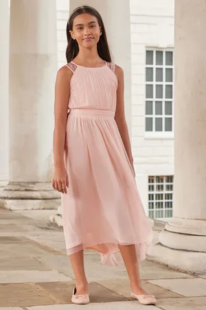 Lipsy London Embellished Strap Midi Occasion Dress (2-16yrs)3 Jaar (98cm)