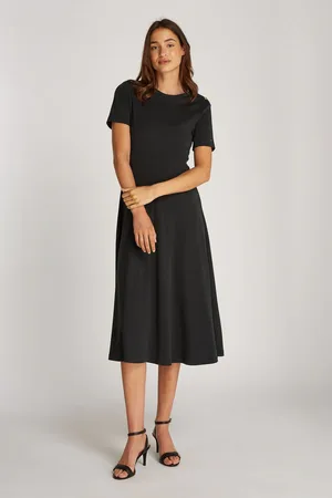 Tommy Hilfiger 100% Cotton Dress With Gold ButtonXS