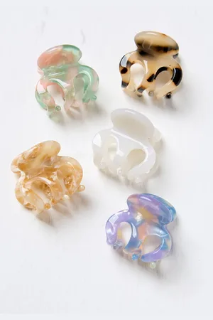 Fat Face FatFace Mini Hair Clips 5 PackEén