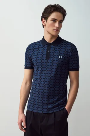 Fred Perry Patroon poloshirtMedium