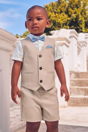 Ted Baker Shirt Waistcoat and Shorts Set6 Jaar (116cm)