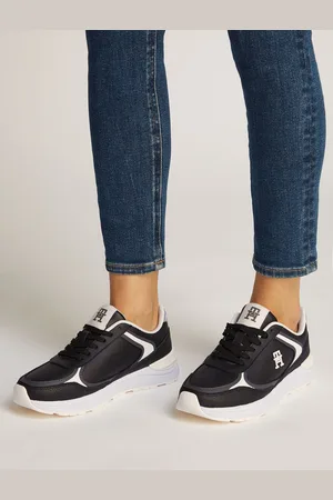 Tommy Hilfiger Casual Fashion Leather Runner TrainersEU 41 (UK 7)