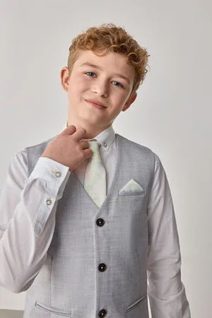 Ted Baker Waistcoat, White Shirt And Tie Set116122cm