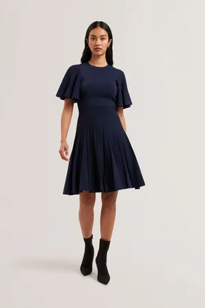 Ted Baker Celinha Angel Sleeve Knitted Maxi Dress40