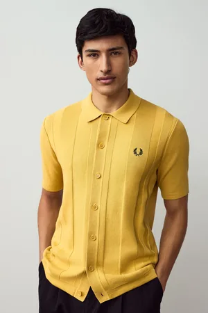 Fred Perry Button Through Short Sleeves Shirtxlarge