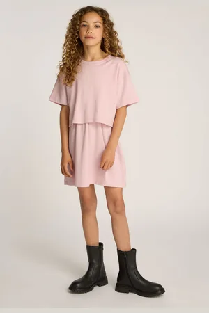 Calvin Klein Short Sleeve 100% Cotton T-Shirt Dress14 Jaar (164cm)