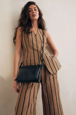 Next Leren crossbody-tasEén