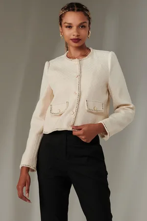 Jolie Moi Cropped Vintage JacketL