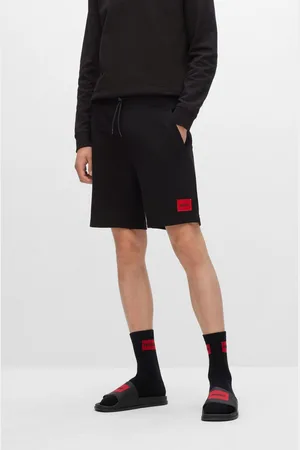 HUGO BOSS Contrast Logo 100% Cotton Terry ShortsM