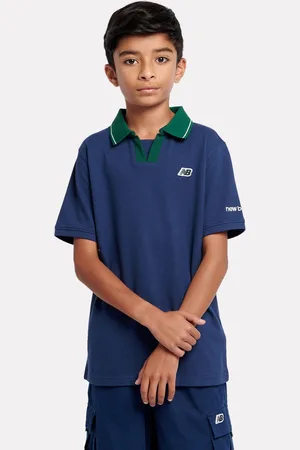 New Balance Boys 100% Cotton Premium Polo Shirt10
