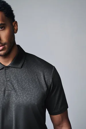 Next Active Jacquard Golf Polo ShirtXXL