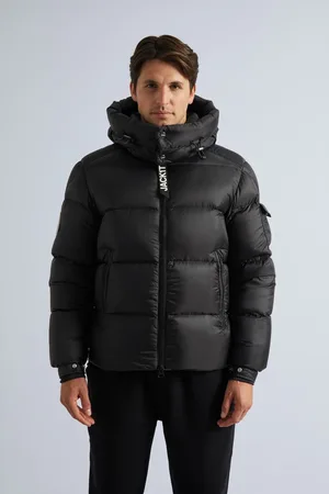 Jack1t EZ Dry Puffer Hooded Black JacketM