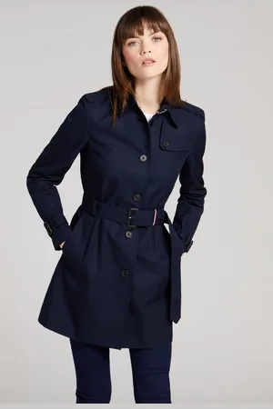 Tommy Hilfiger Heritage single-breasted 100% katoenen trenchcoatS