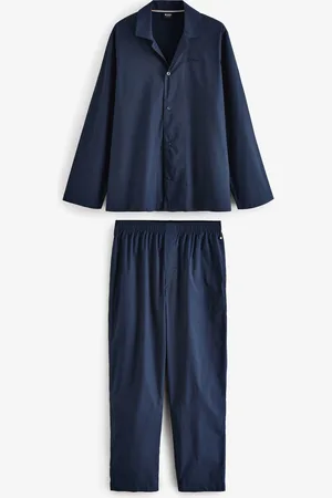 HUGO BOSS Logo Embroidered Stretch Poplin PyjamasM