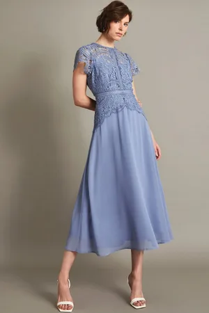 Monsoon Monica midi-jurk van kant38