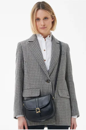 Barbour Laire Medium Leather Saddle BagEén